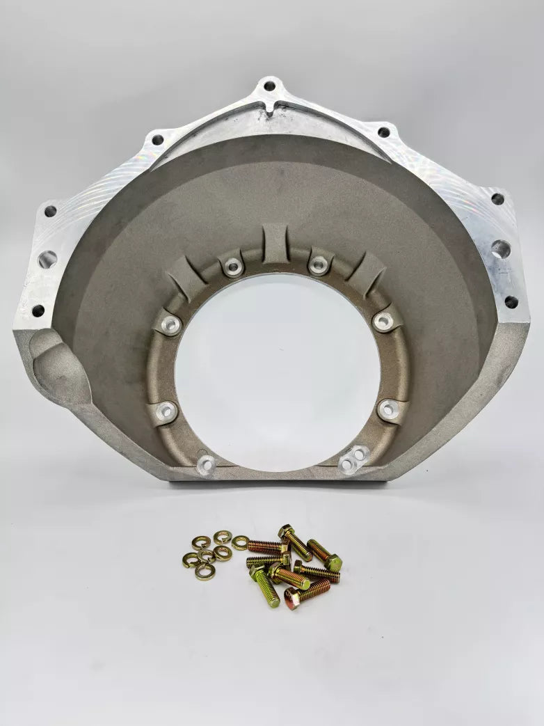 TH400 SFI Aftermarket Case Chevy Bellhousing, Front