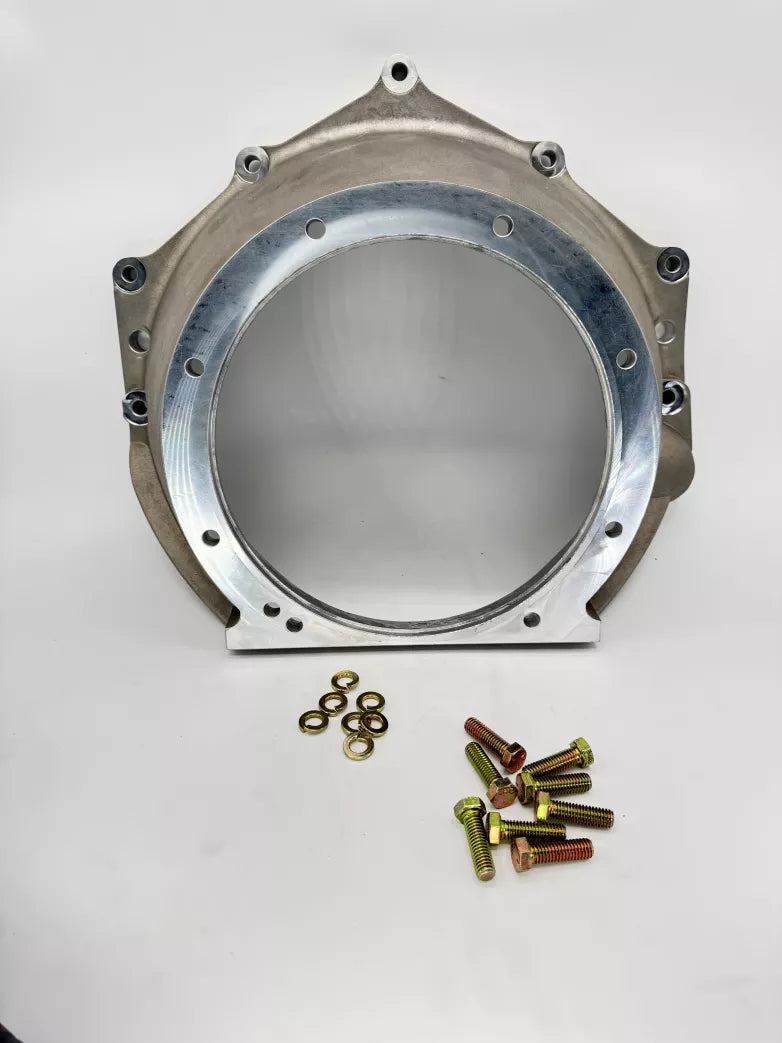 TH400 SFI Aftermarket Case Chevy Bellhousing, Back