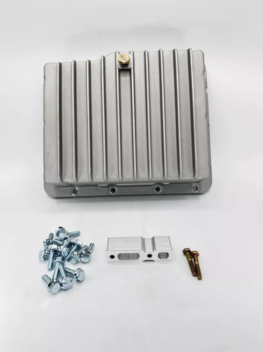 Powerglide Aluminum Deep Pan, Outside