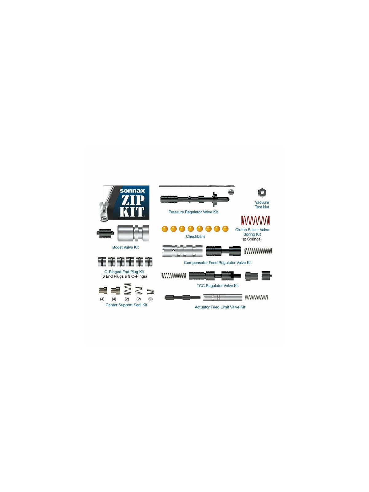 Sonnax 6L45-6L90 Zip Kit