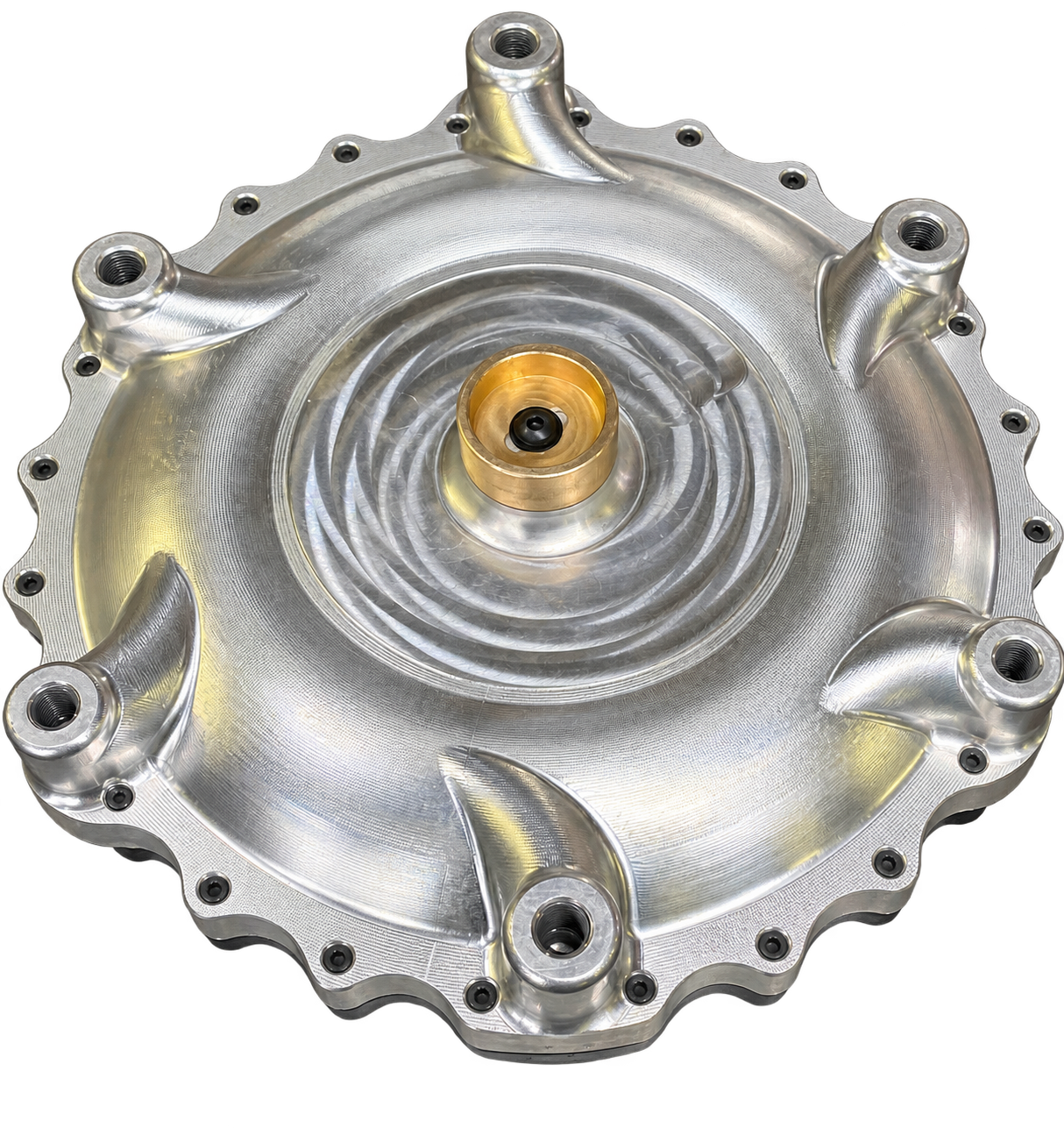 TRT Competition Series bolt-together torque converter, back cover view